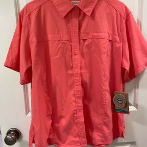 Coral fishing shirt